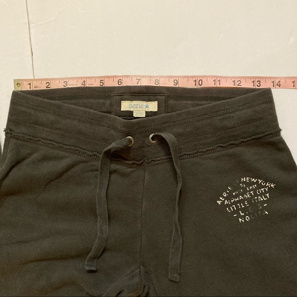 Aerie | Charcoal Gray Yoga French Terry sweatPants - Picture 7 of 7